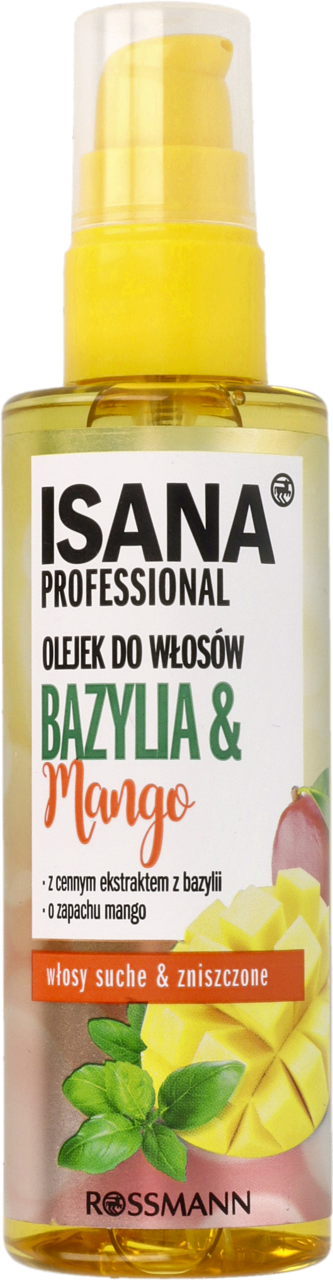 olejek do włosów isana