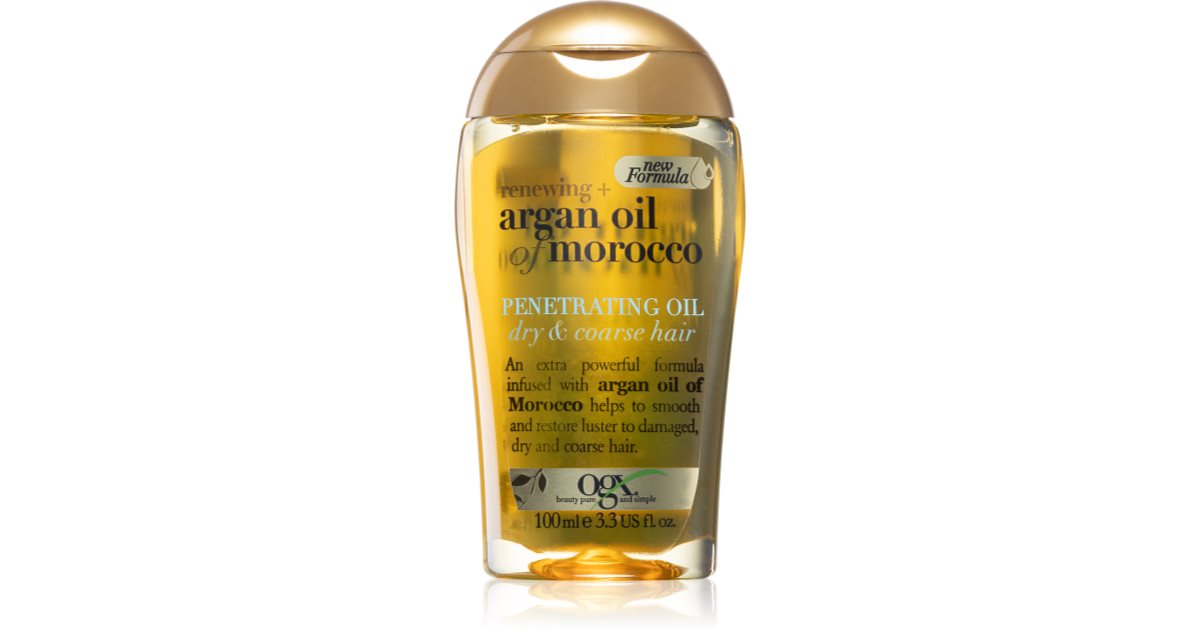olejek organix pure do włosów