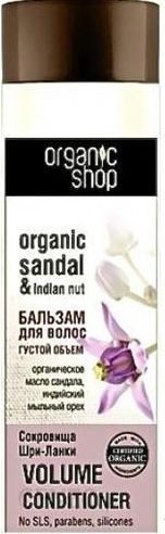organic shop odżywka do włosów maksymalna objętość skarby sri lanki