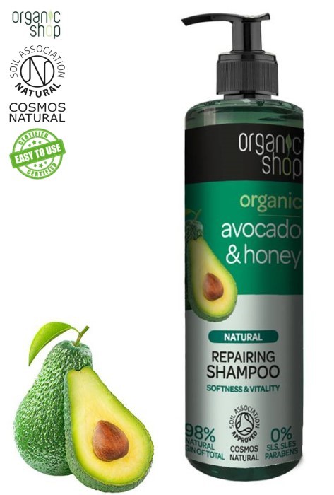 organic shop szampon awokado