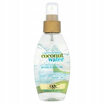 organix nawilżający olejek do włosów coconut water