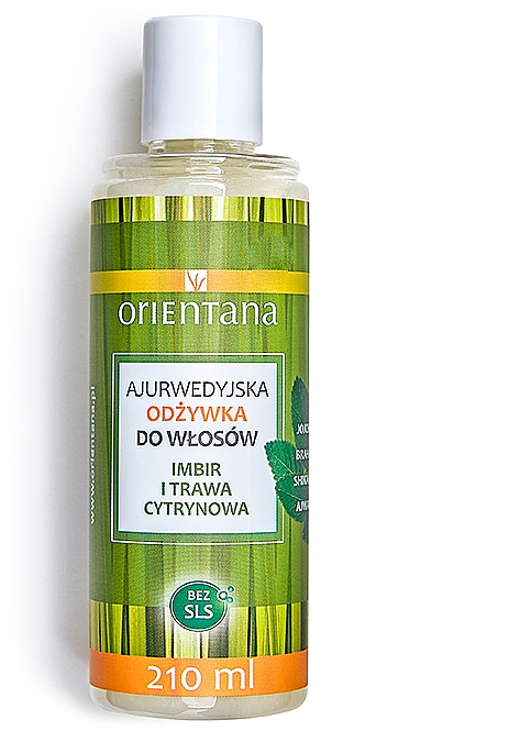 orientana ajurwedyjska odżywka do włosów imbir i trawa cytrynowa 210ml