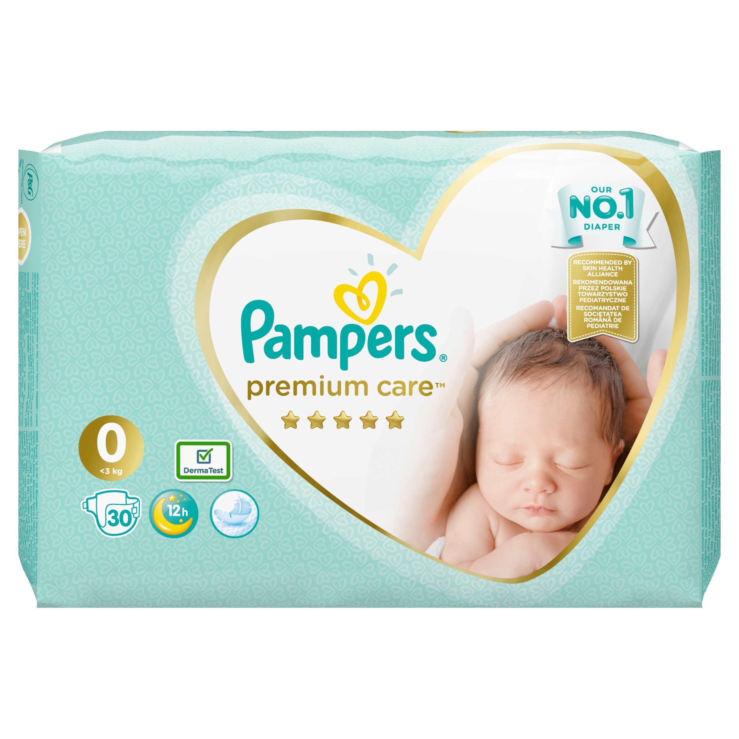 pampers 0 sztuk