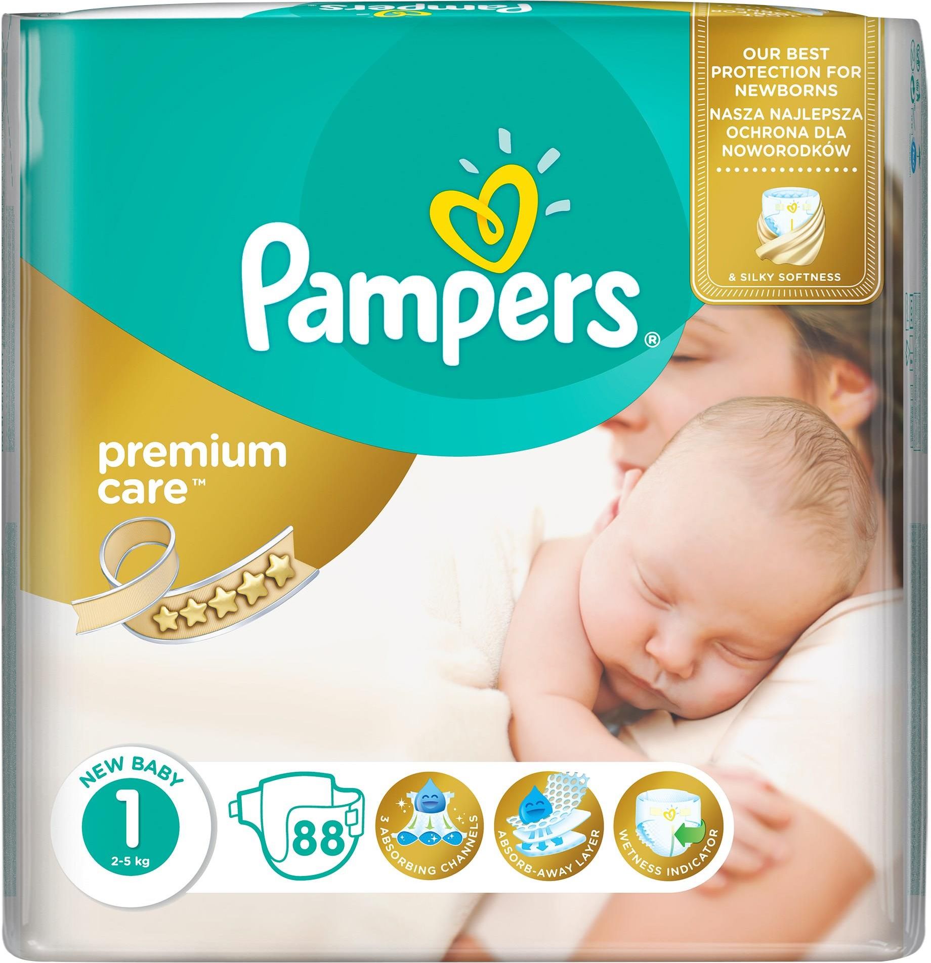 pampers 1 88 szt ceneo