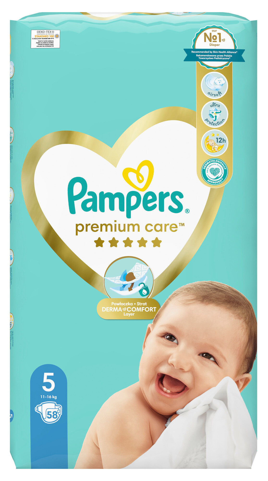 pampers 2 58 szt