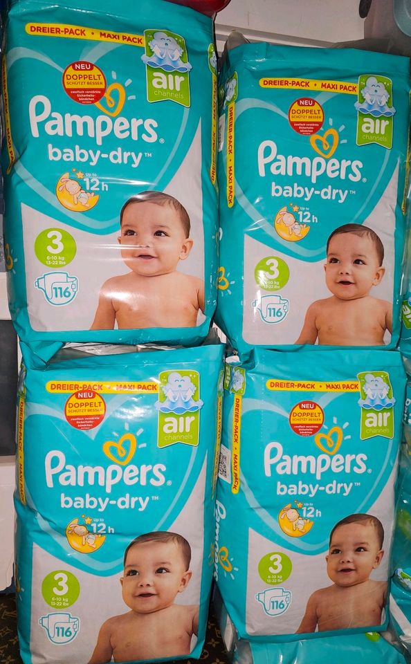 pampers 3 116 stück