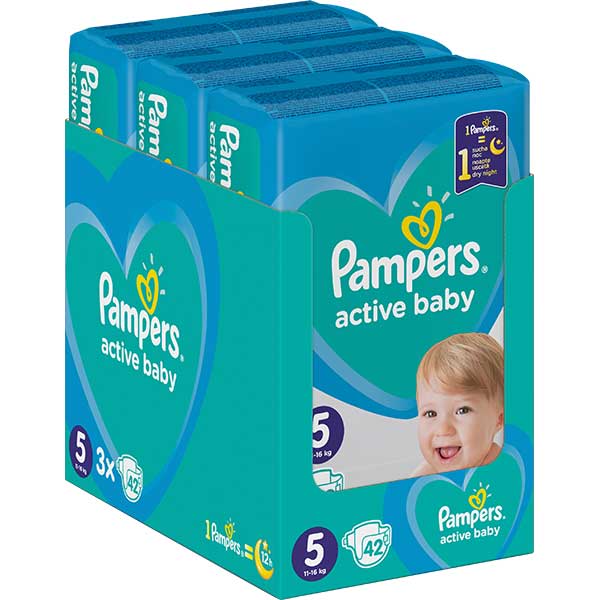 pampers 3 126 sztuk