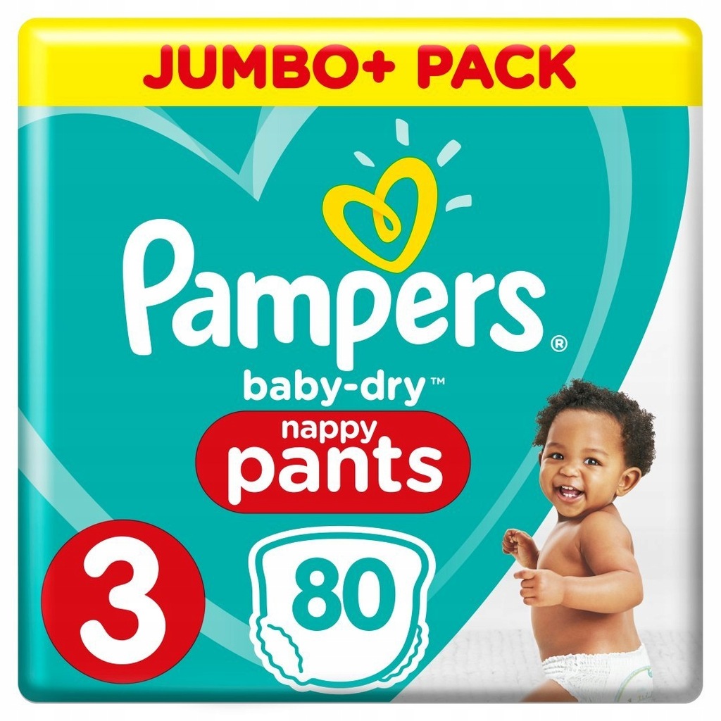 pampers 3 80 szt