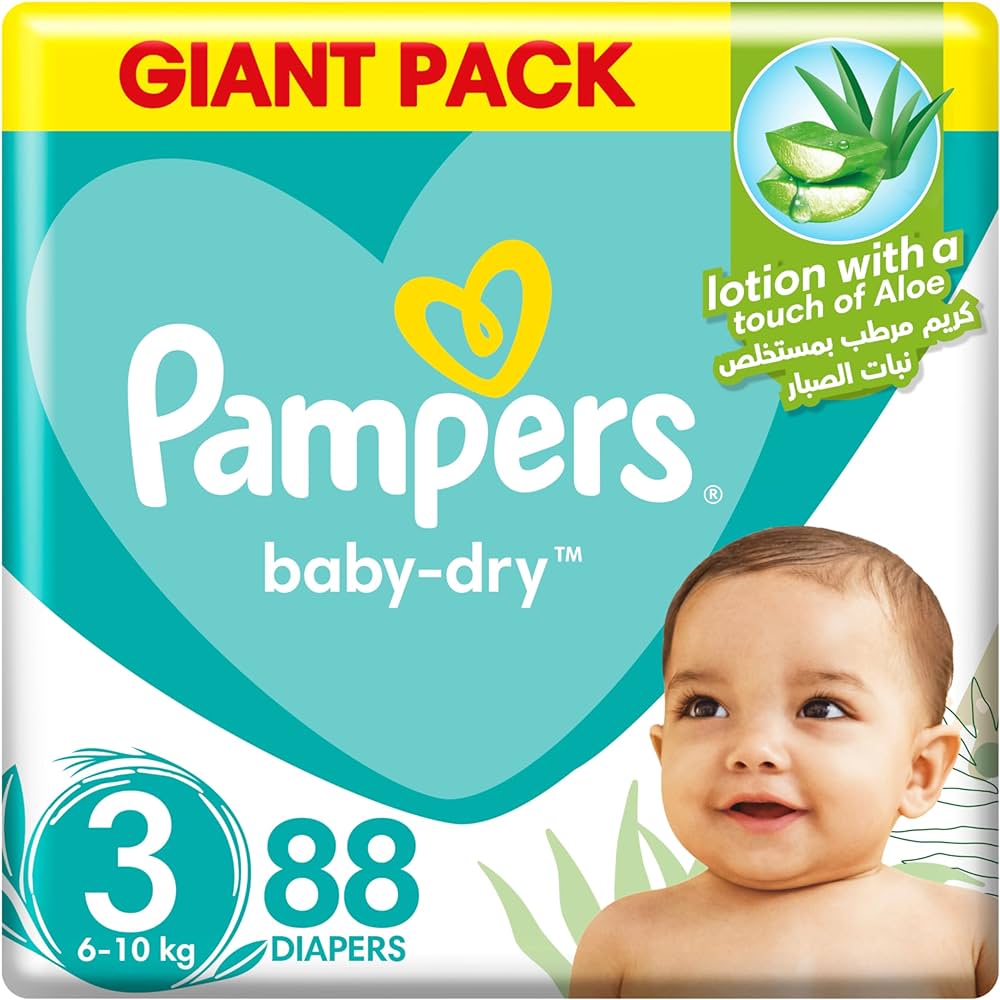 pampers 3 giant pack cena