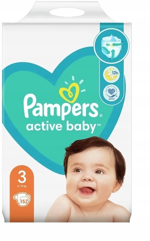 pampers 3 mega pack 152