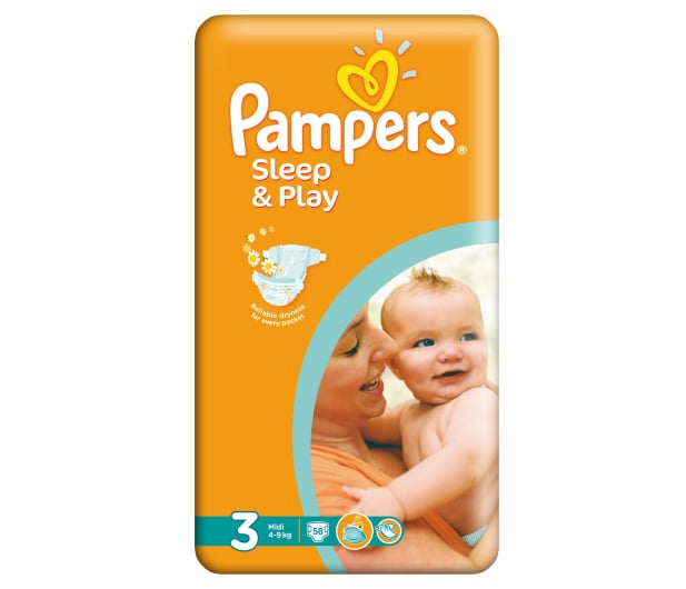 pampers 3 pomaranczowe