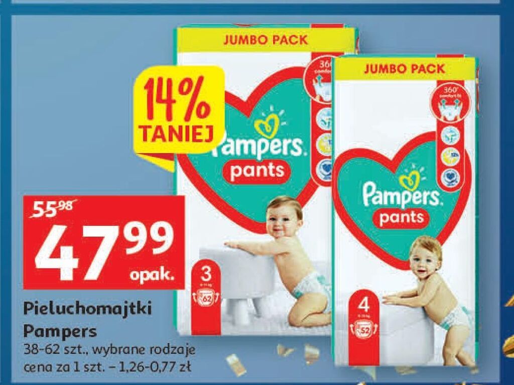 pampers 4 promocja auchan