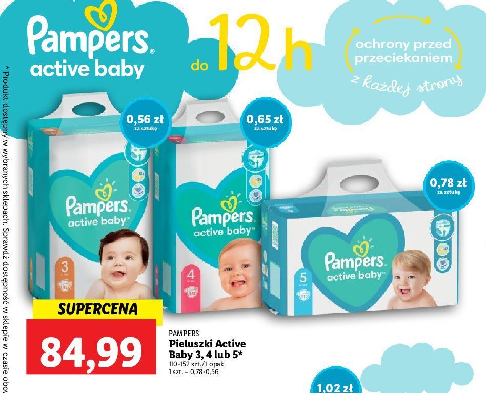 pampers 4 promocja lidl