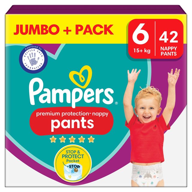 pampers 6 42 szt