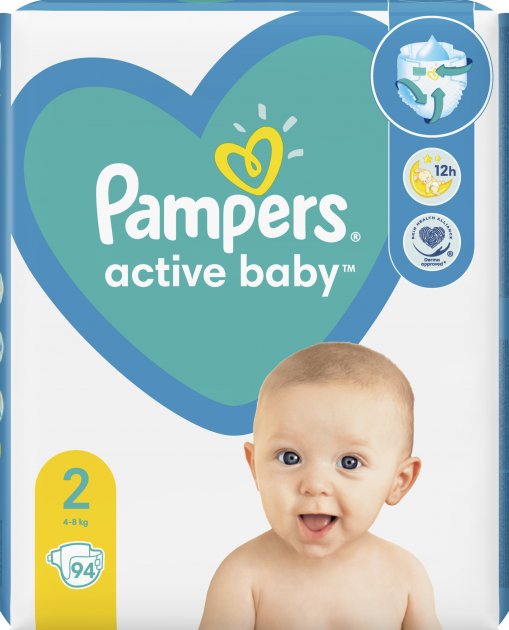 pampers actibe baby 2