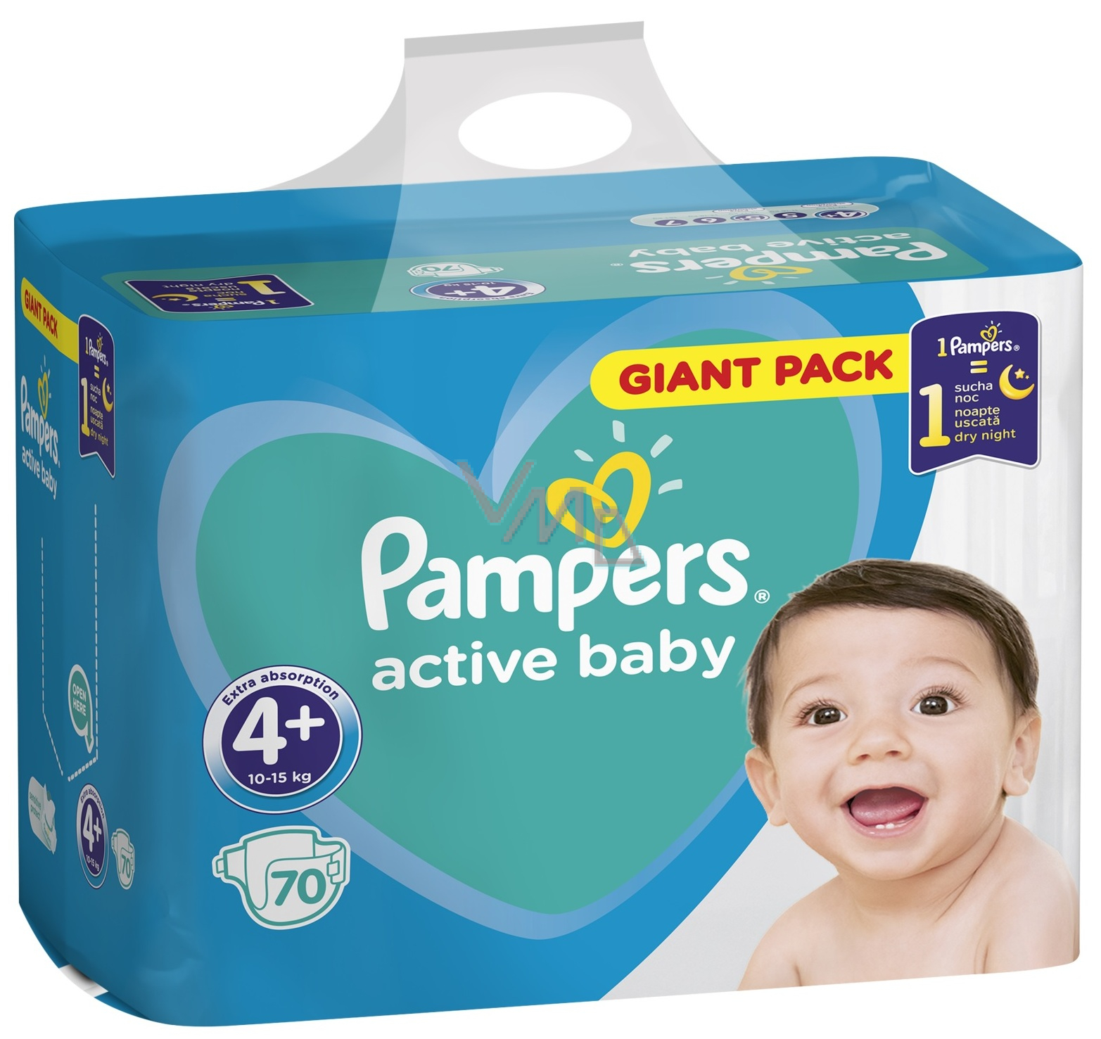 pampers actieve baby 4