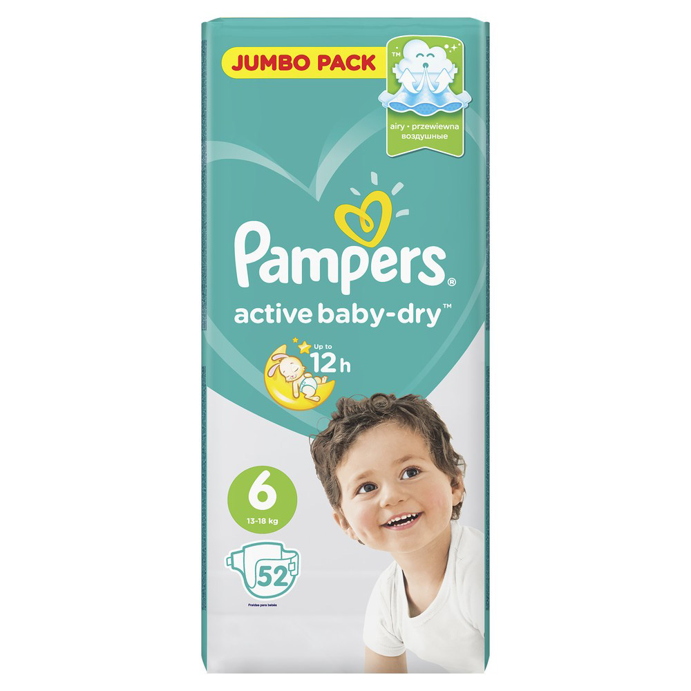 pampers activ dray 6
