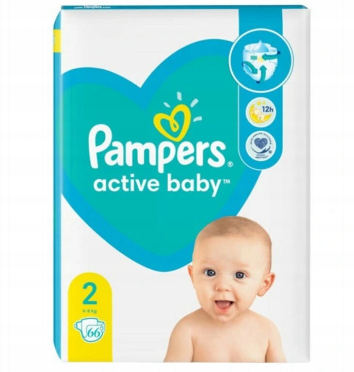 pampers active baby 2 allegro