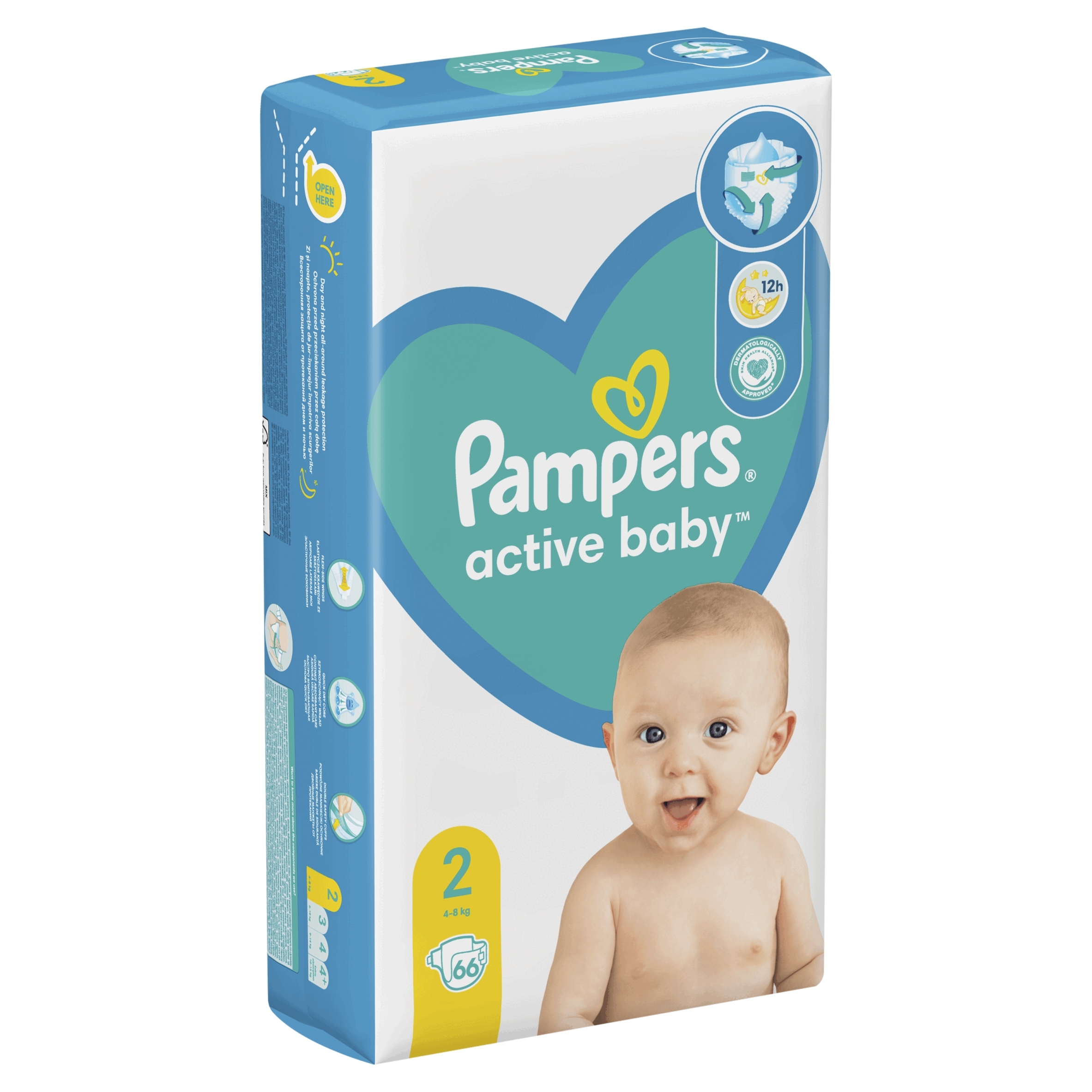 pampers active baby 2 allegro