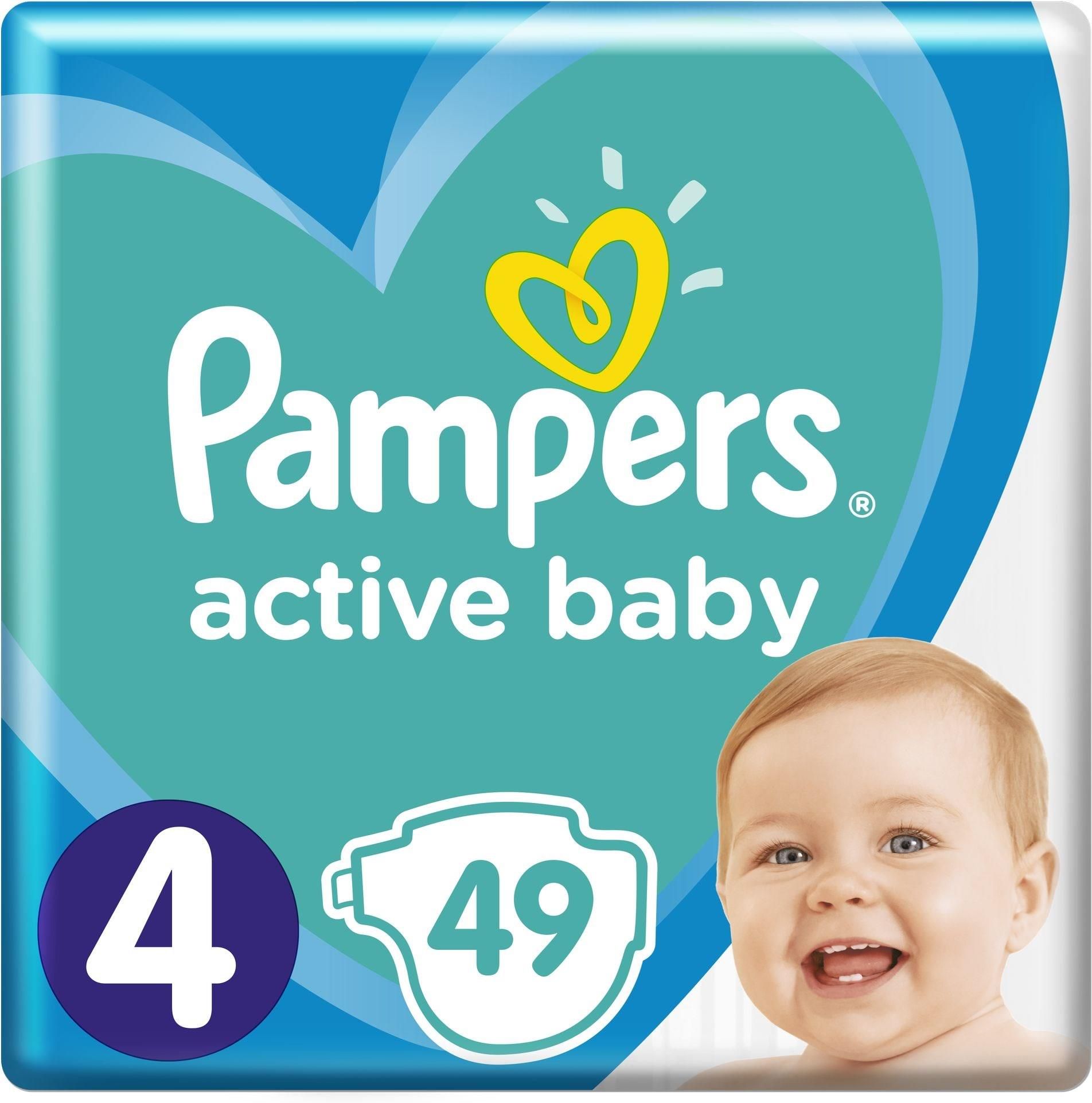 pampers active baby 4 106 ceneo