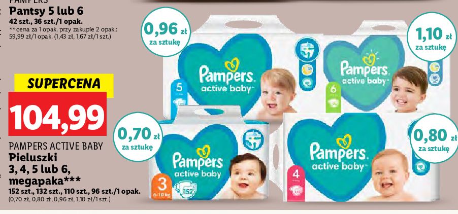 pampers active baby dry 4 biedronka