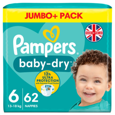 pampers active baby dry 6 asda