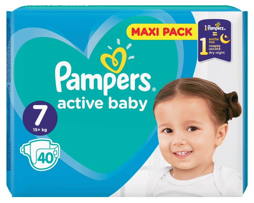 pampers active baby-dry74 szt