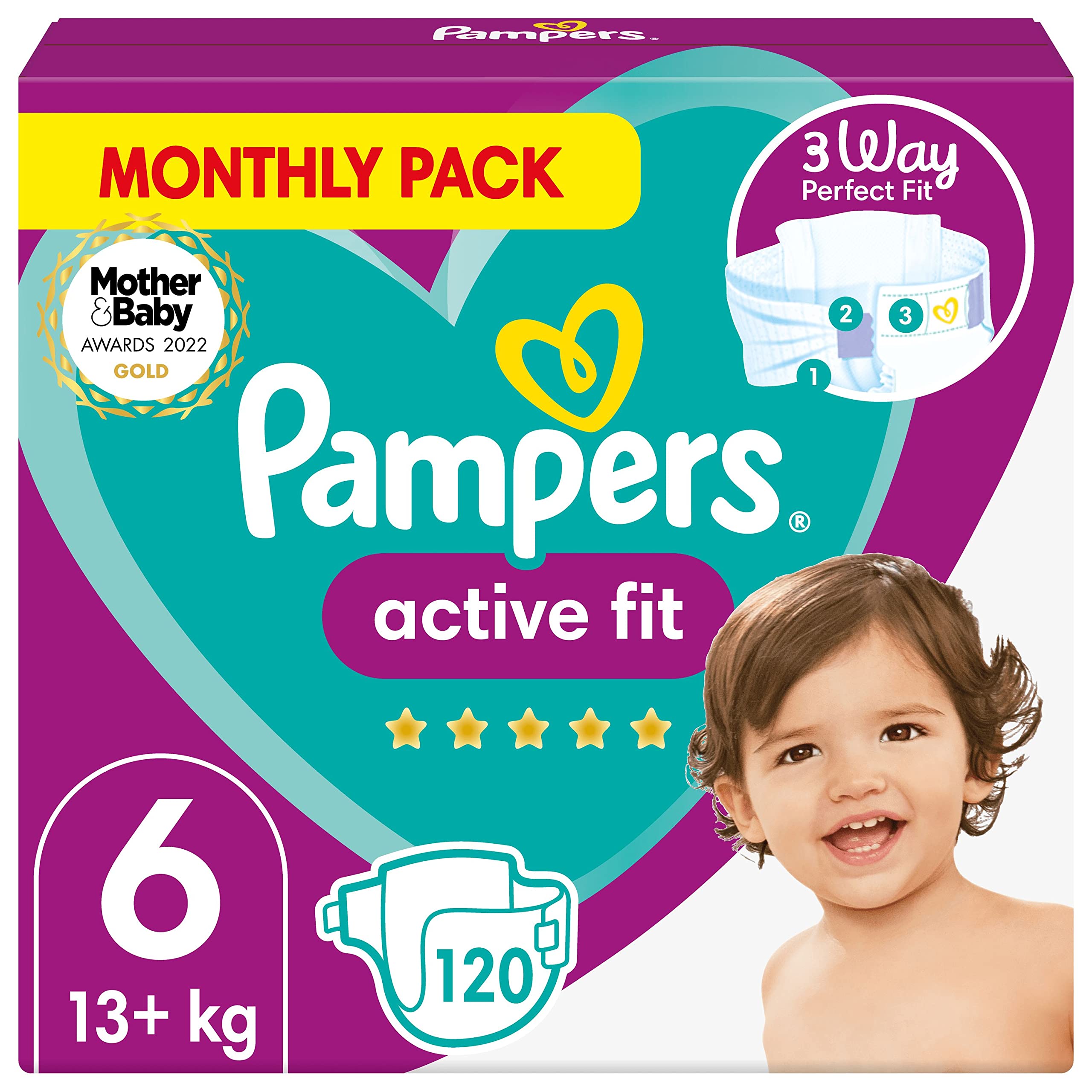 pampers active fit 6