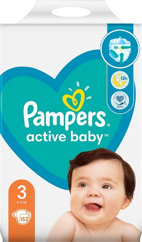 pampers actve baby 3