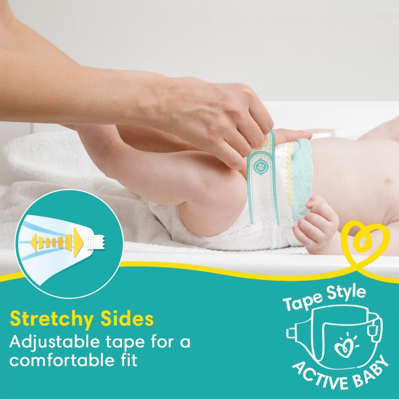 pampers baby active 0