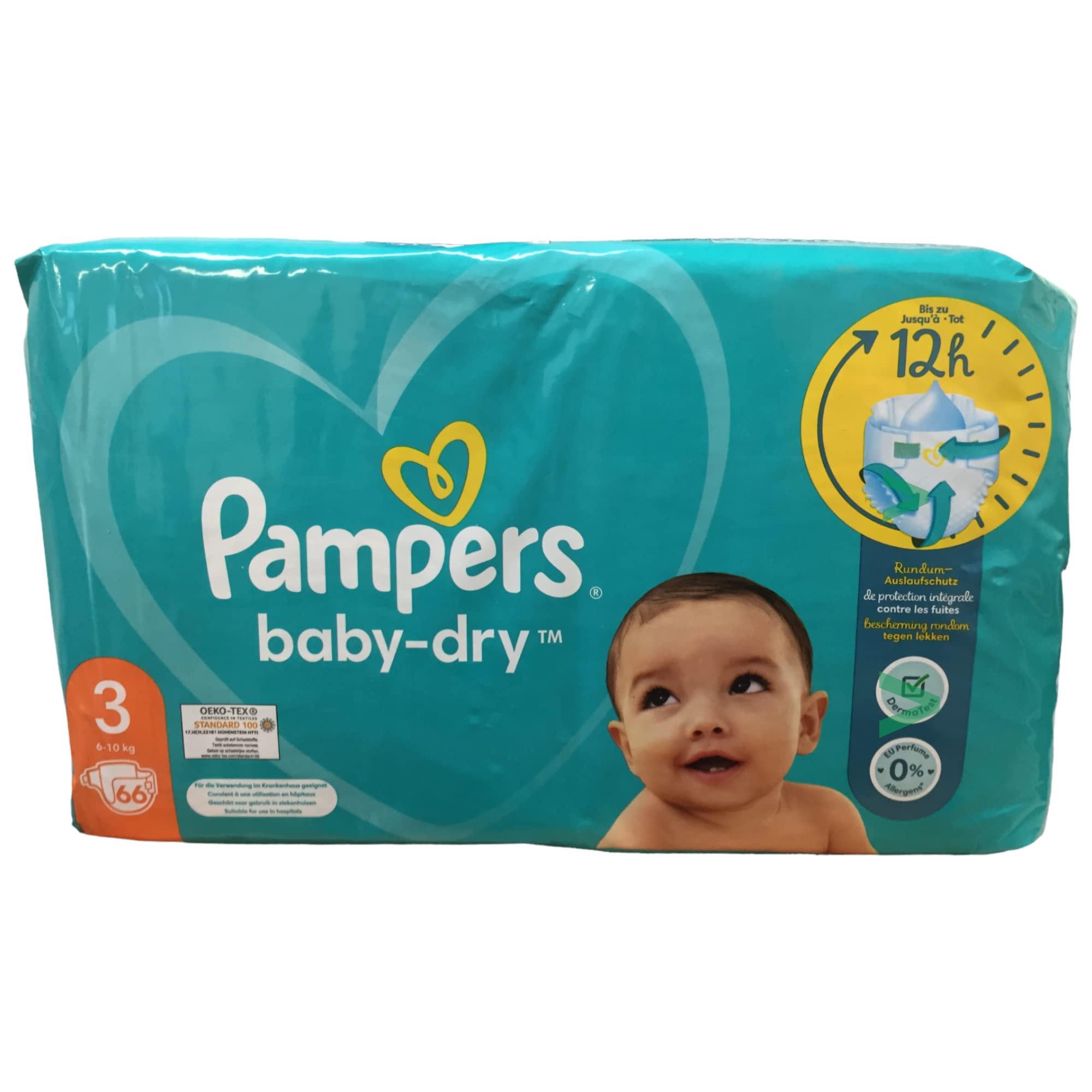 pampers baby dry 3 66 stück