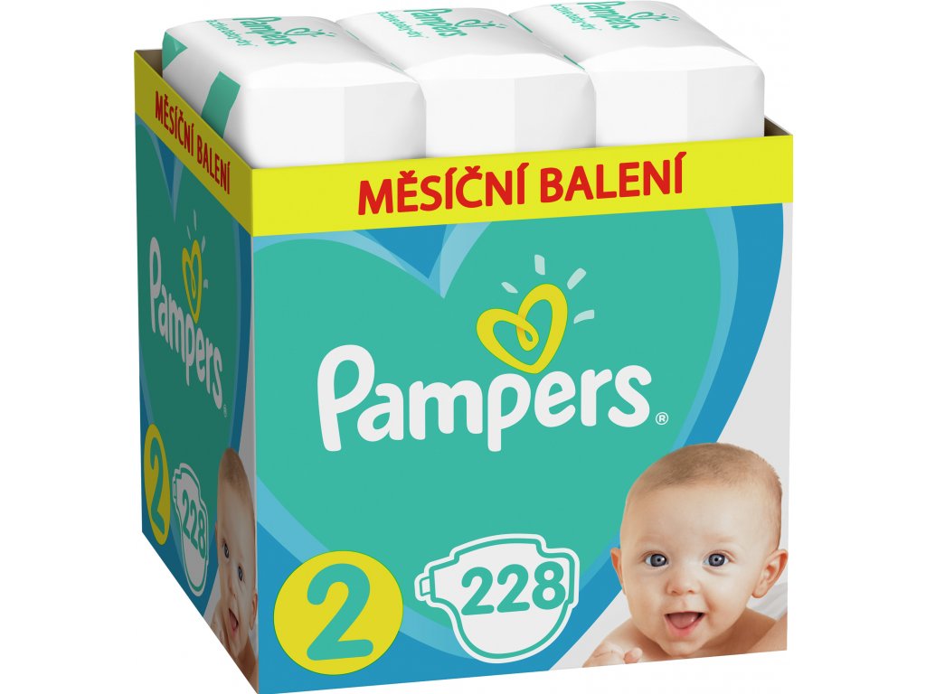 pampers box cena