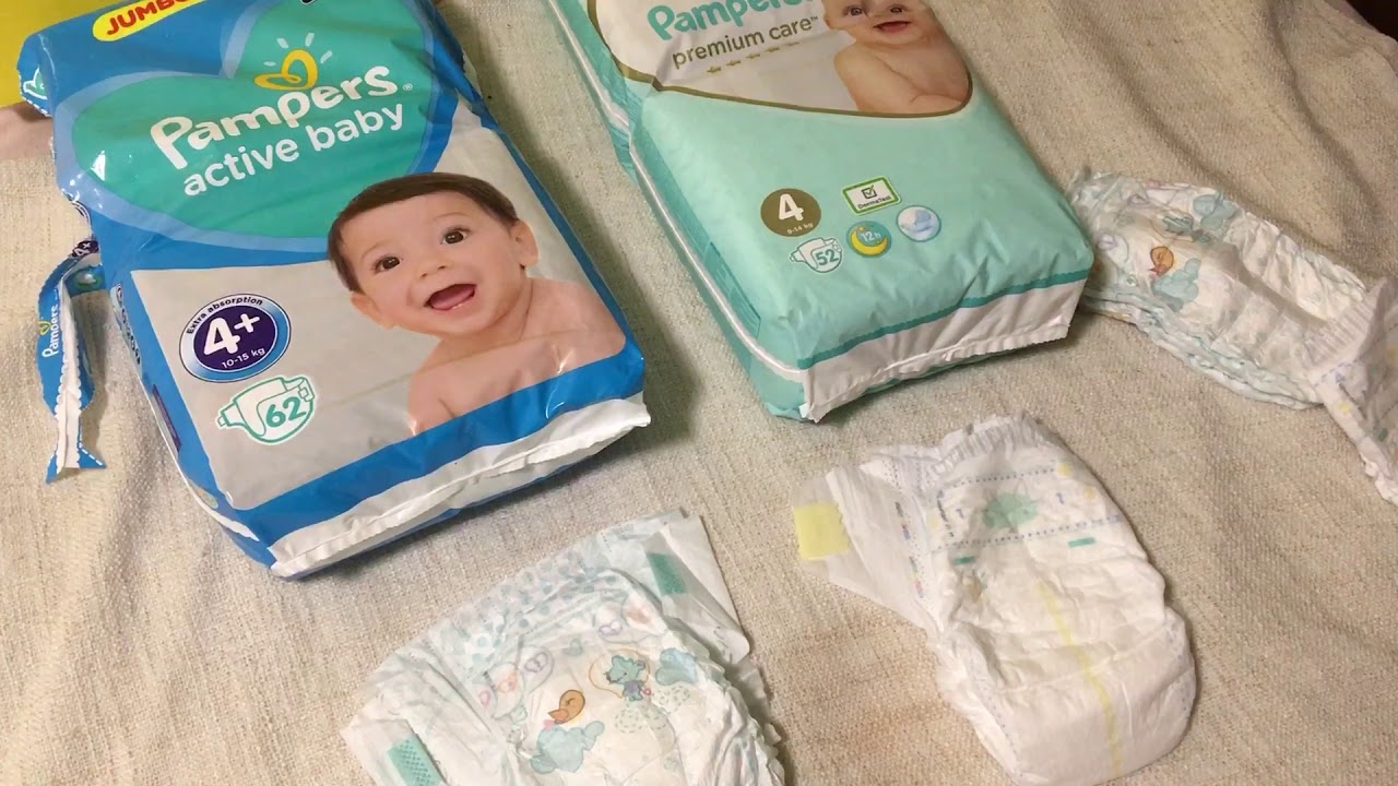 pampers care a pampers active
