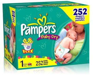 pampers casting