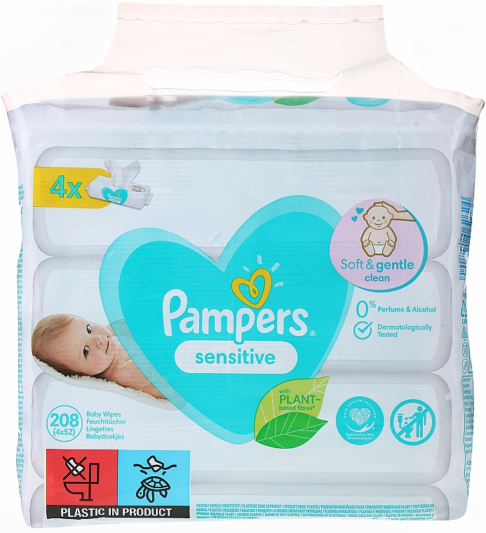 pampers chusteczki niemowle