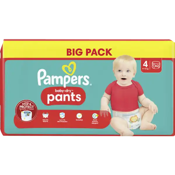 pampers dry avtice 4 maxi rossmann