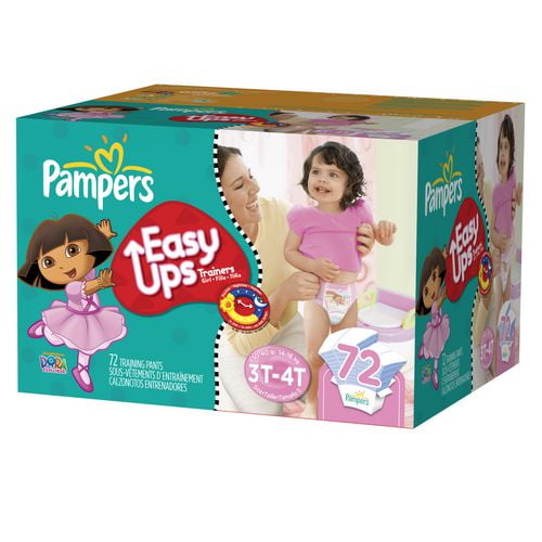 pampers easy ups girl trainers