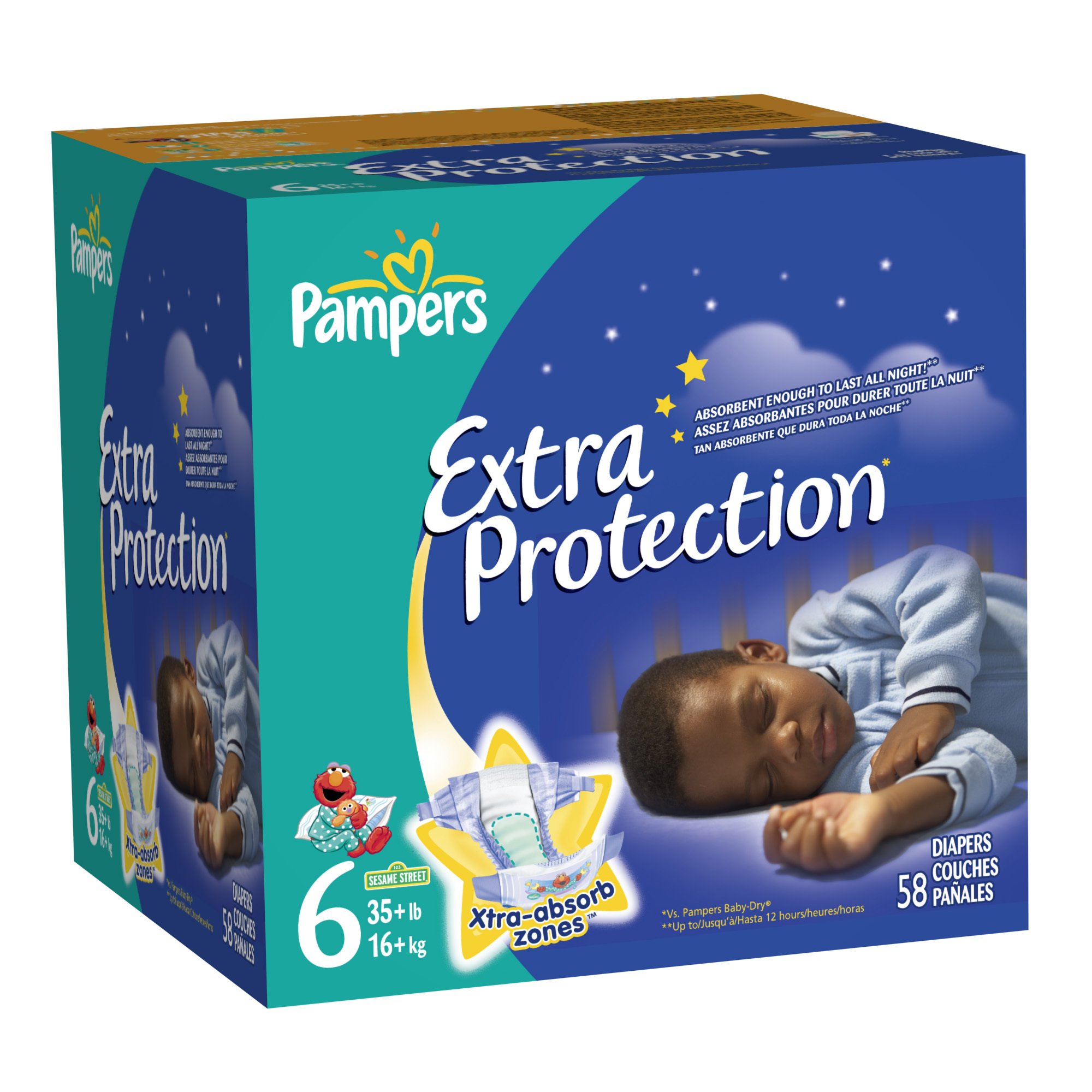 pampers extra protection