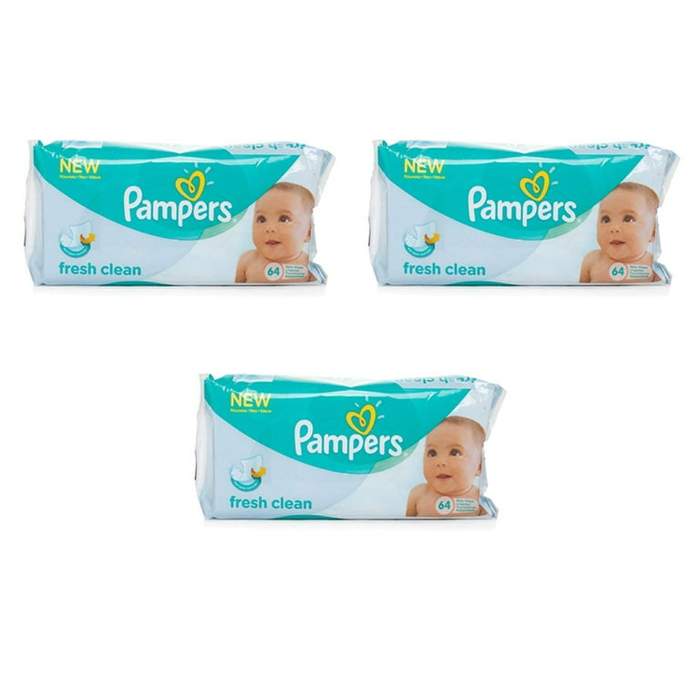 pampers fresh clean 64