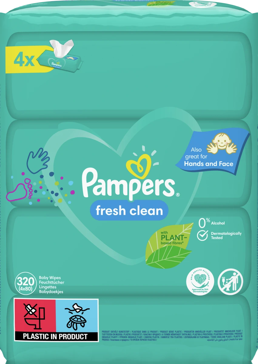 pampers fresh clean chusteczki