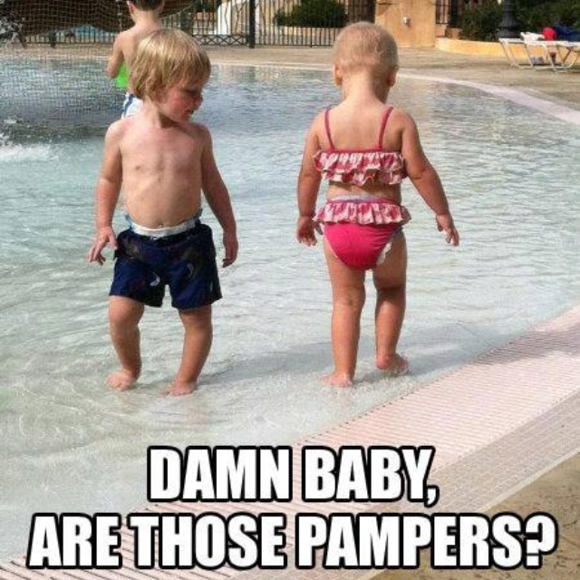 pampers funny