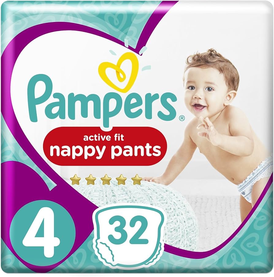 pampers majtki 4