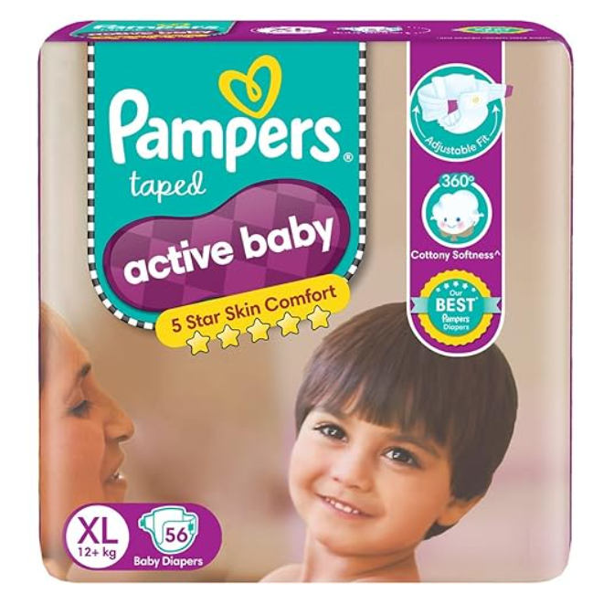 pampers ocena pampers active