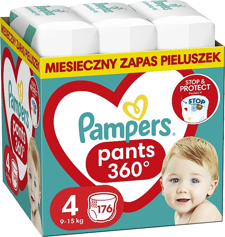 pampers pants 4 162 szt