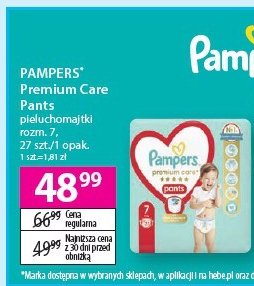 pampers pants 7 promocja