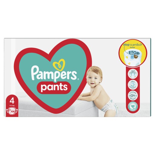 pampers pants mega box pieluchomajtki rozmiar 4