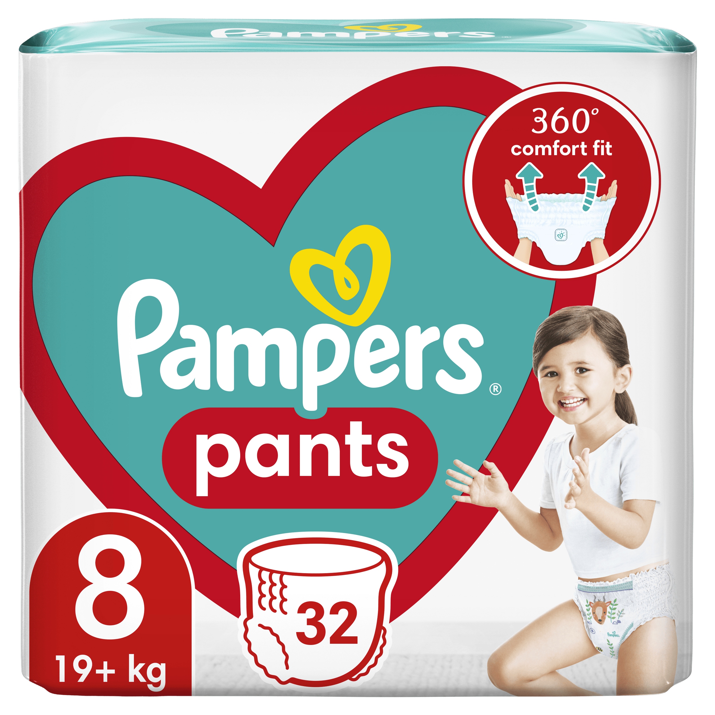 pampers pieluchomajtki rozmiar 4