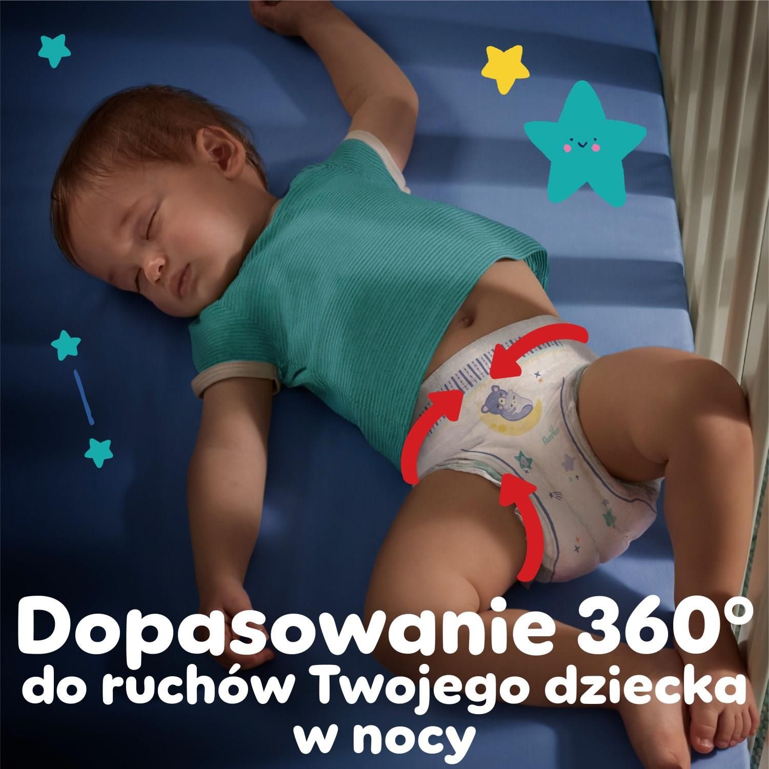 pampers po całej nocy