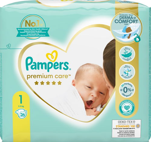 pampers premium care 1 doz