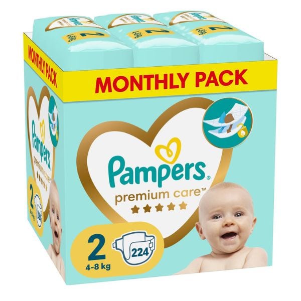 pampers premium care 2 22 szt